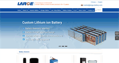 Desktop Screenshot of large-battery.com