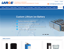 Tablet Screenshot of large-battery.com